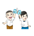 Arun and Ratri stickers.（個別スタンプ：27）
