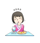 Arun and Ratri stickers.（個別スタンプ：34）