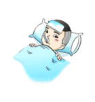 Arun and Ratri stickers.（個別スタンプ：35）