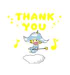 THANK YOU ありがとう（個別スタンプ：3）