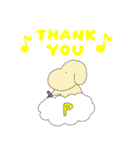 THANK YOU ありがとう（個別スタンプ：6）