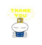 THANK YOU ありがとう（個別スタンプ：8）