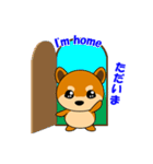 豆柴の子茶々（個別スタンプ：5）