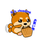 豆柴の子茶々（個別スタンプ：32）