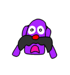 Mustached Dog（個別スタンプ：4）