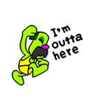 Mustached Dog（個別スタンプ：18）