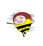 愉快な蜂（個別スタンプ：4）