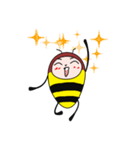 愉快な蜂（個別スタンプ：6）