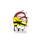 愉快な蜂（個別スタンプ：7）