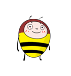 愉快な蜂（個別スタンプ：9）
