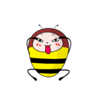 愉快な蜂（個別スタンプ：10）