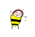 愉快な蜂（個別スタンプ：16）