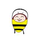愉快な蜂（個別スタンプ：20）