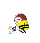 愉快な蜂（個別スタンプ：30）