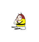 愉快な蜂（個別スタンプ：31）