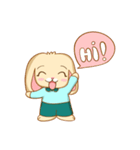 寄り添うバニーブー（個別スタンプ：5）