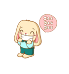寄り添うバニーブー（個別スタンプ：6）
