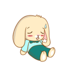 寄り添うバニーブー（個別スタンプ：7）