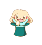 寄り添うバニーブー（個別スタンプ：13）