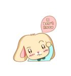 寄り添うバニーブー（個別スタンプ：16）