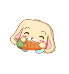 寄り添うバニーブー（個別スタンプ：24）