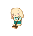 寄り添うバニーブー（個別スタンプ：32）