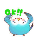 もふもふインコちゃん（個別スタンプ：9）