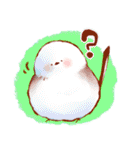 もふもふインコちゃん（個別スタンプ：24）