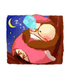 もふもふインコちゃん（個別スタンプ：25）