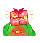 もふもふインコちゃん（個別スタンプ：31）