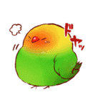 もふもふインコちゃん（個別スタンプ：32）
