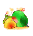 もふもふインコちゃん（個別スタンプ：39）