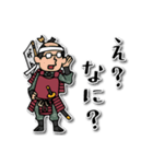 Do your best. 落武者（個別スタンプ：12）