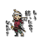 Do your best. 落武者（個別スタンプ：37）