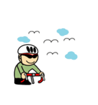 サイクリスト（個別スタンプ：8）