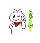 チェック好きのねこくん（個別スタンプ：19）