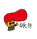 魁！！平和主義ヤンキー君！（個別スタンプ：1）