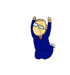 サラリーマンの憂鬱（個別スタンプ：4）