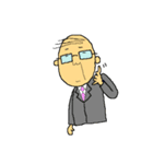 サラリーマンの憂鬱（個別スタンプ：25）