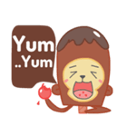 ChocoMonkey＆StrawBeary（個別スタンプ：27）