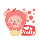 ChocoMonkey＆StrawBeary（個別スタンプ：36）