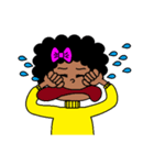 Afro-Zoe（個別スタンプ：7）