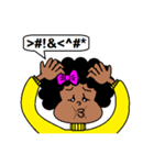 Afro-Zoe（個別スタンプ：22）