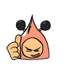 Orenja ＆ Big head prawn（個別スタンプ：18）