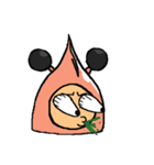 Orenja ＆ Big head prawn（個別スタンプ：19）