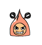 Orenja ＆ Big head prawn（個別スタンプ：21）