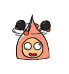 Orenja ＆ Big head prawn（個別スタンプ：27）
