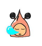 Orenja ＆ Big head prawn（個別スタンプ：30）