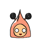 Orenja ＆ Big head prawn（個別スタンプ：31）