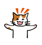 茶ぶちねこ（個別スタンプ：5）